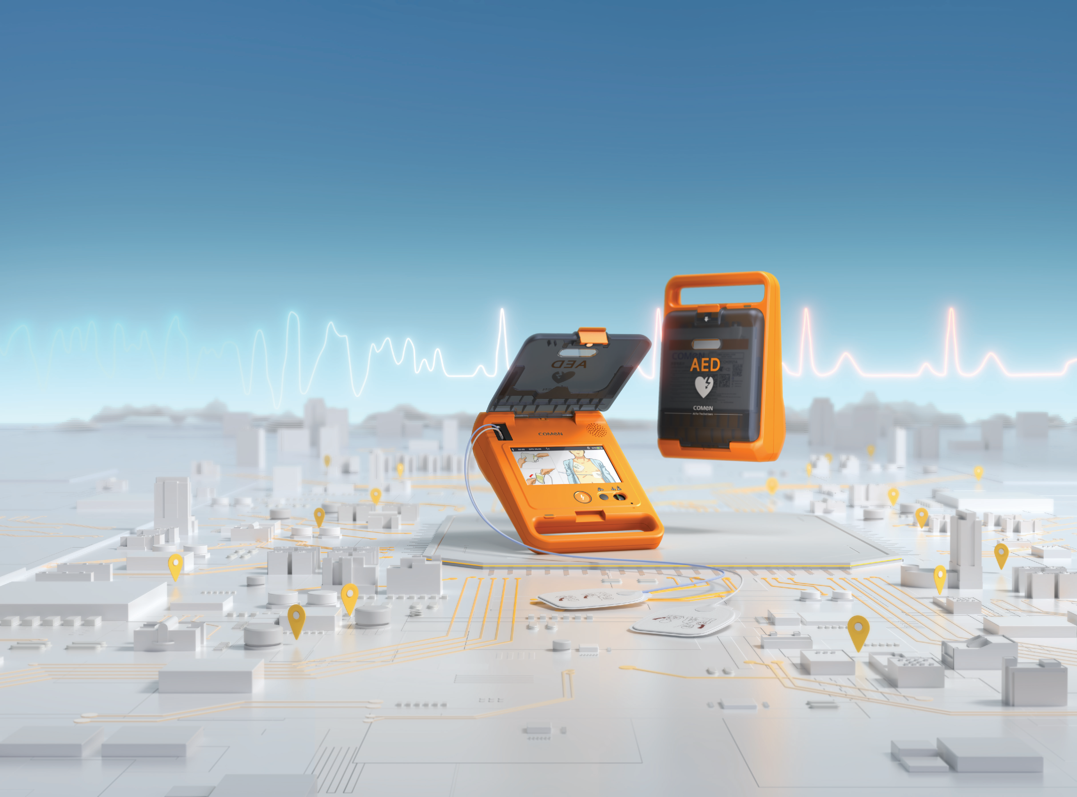 科曼AED G系列上市！耀致急救为全国独家总代！